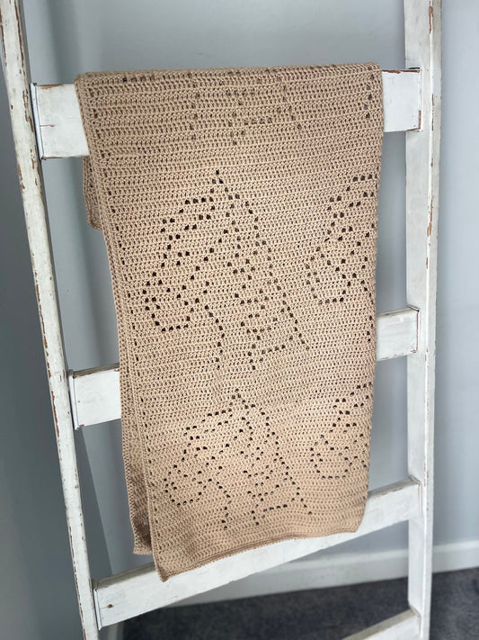 CUSTOM Baby Horse Crochet Blanket
