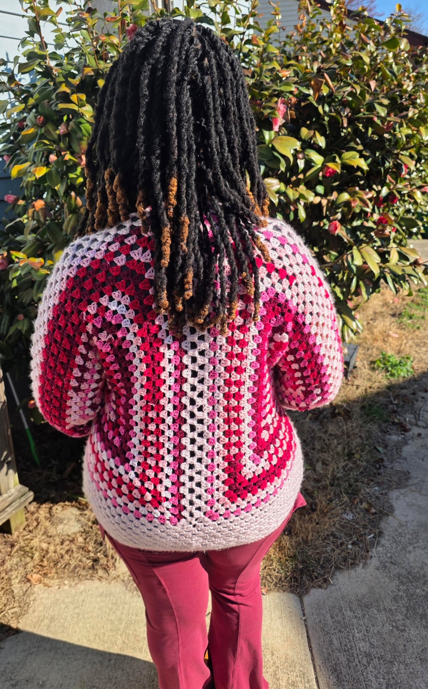 Adult Mother's Embrace Cardigan Digital Crochet Pattern