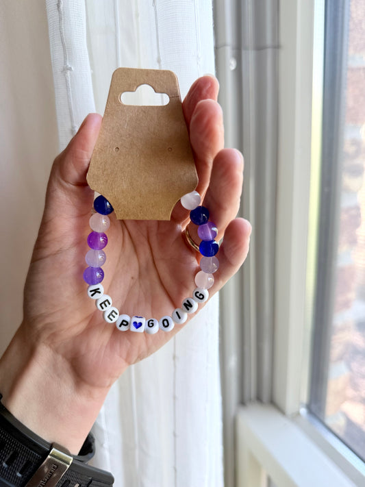 Daily Affirmations Beaded Bracelets | Inspirational Bracelets | Identity Bracelet | Lover of Bracelet | Beaded Bracelet