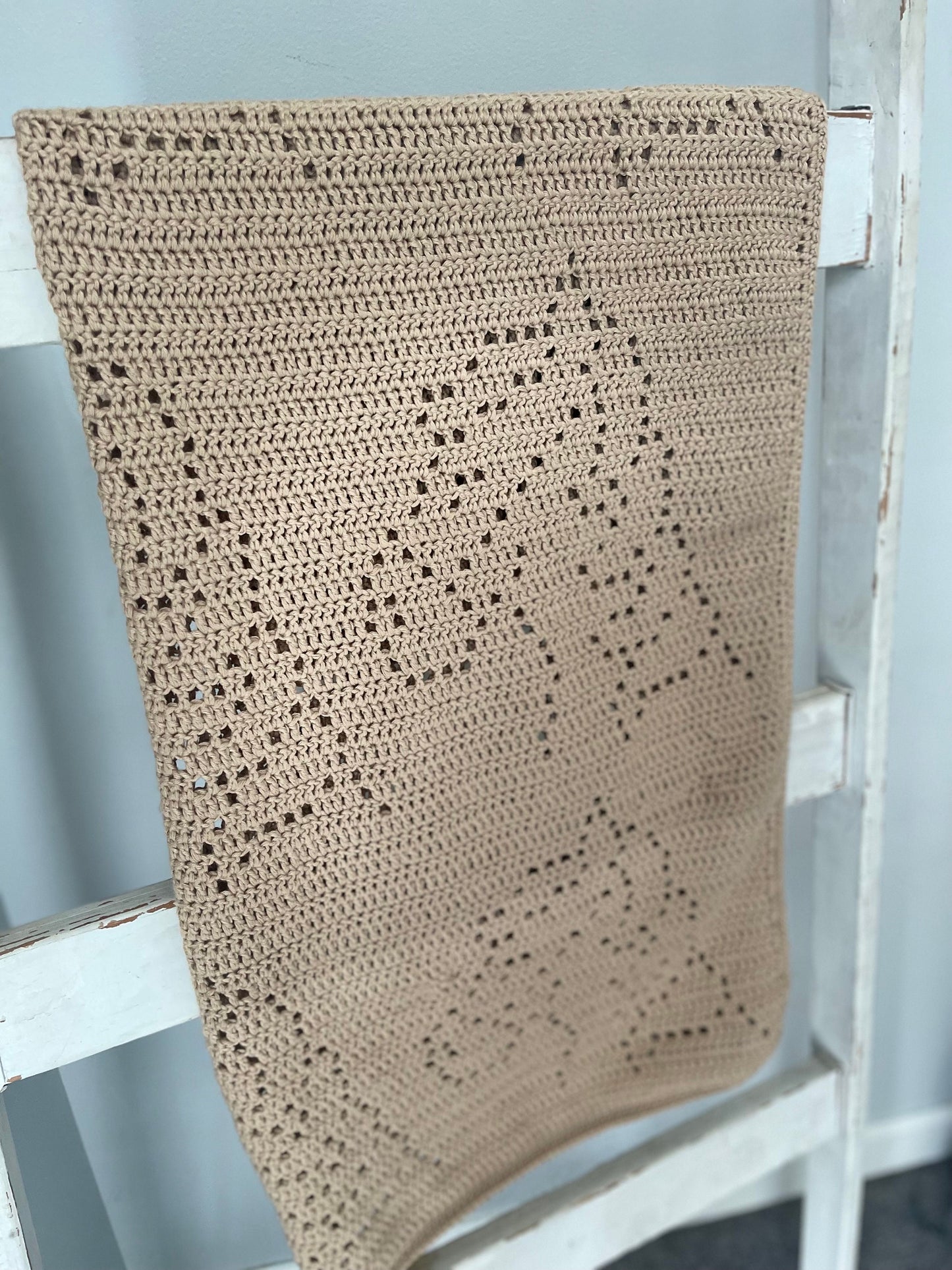 CUSTOM Baby Horse Crochet Blanket