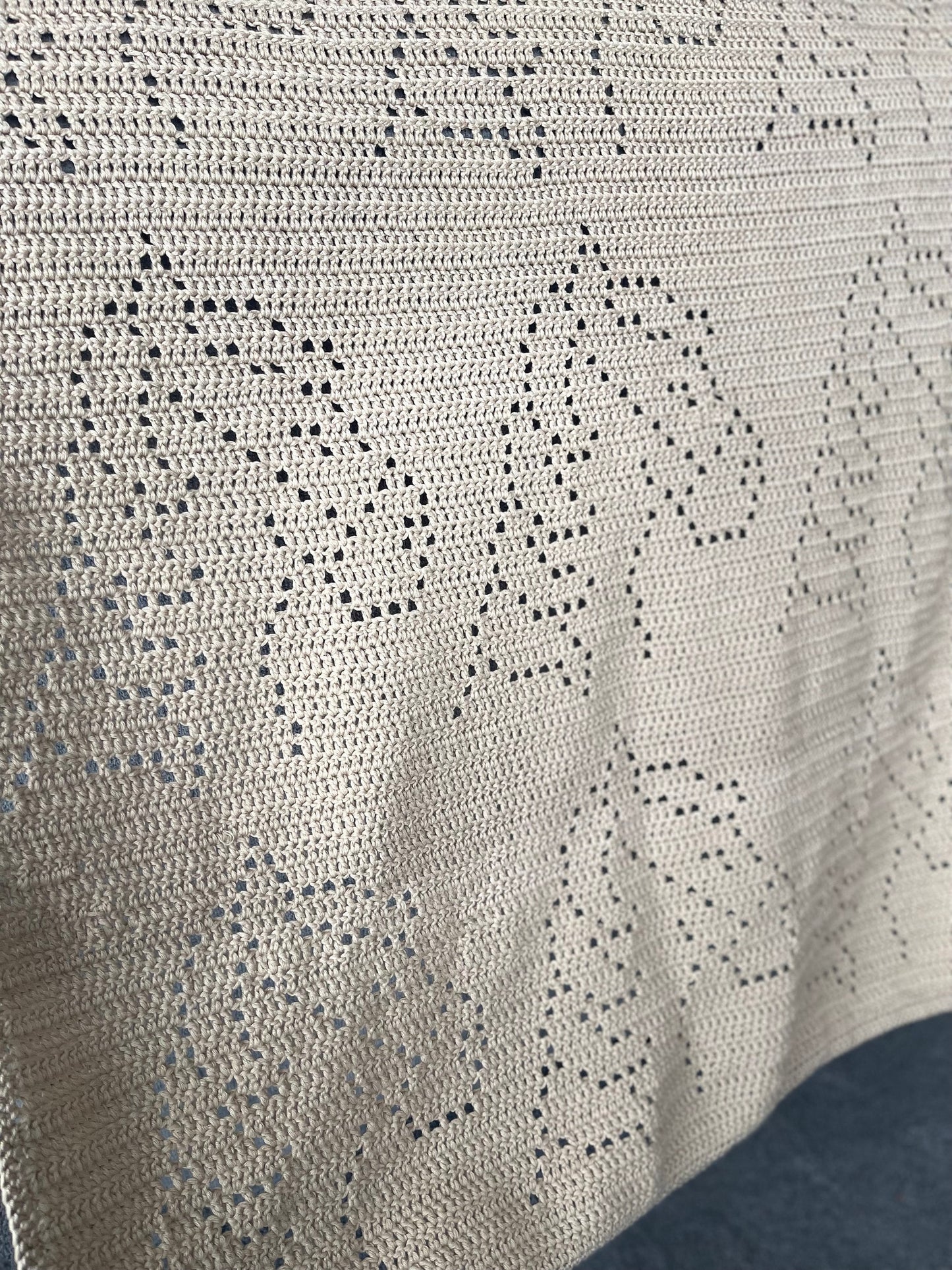 CUSTOM Baby Horse Crochet Blanket