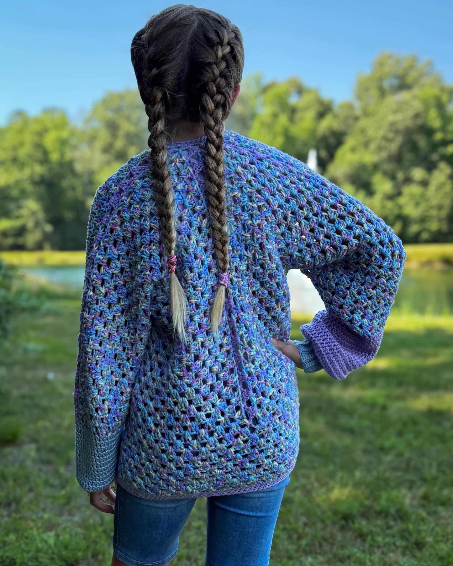 Children’s Mother’s Embrace Cardigan | Digital Pattern | With Video Tutorials |  Crochet Pattern PDF | Wearables | Kids Cardigan Pattern
