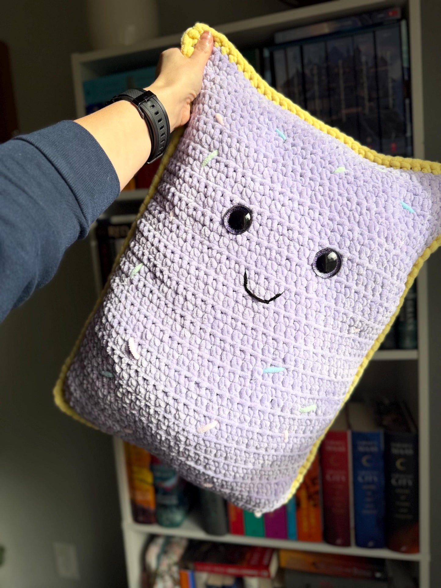 CUSTOM MADE TO ORDER Cozy Crochet Poptart Pillow Decor