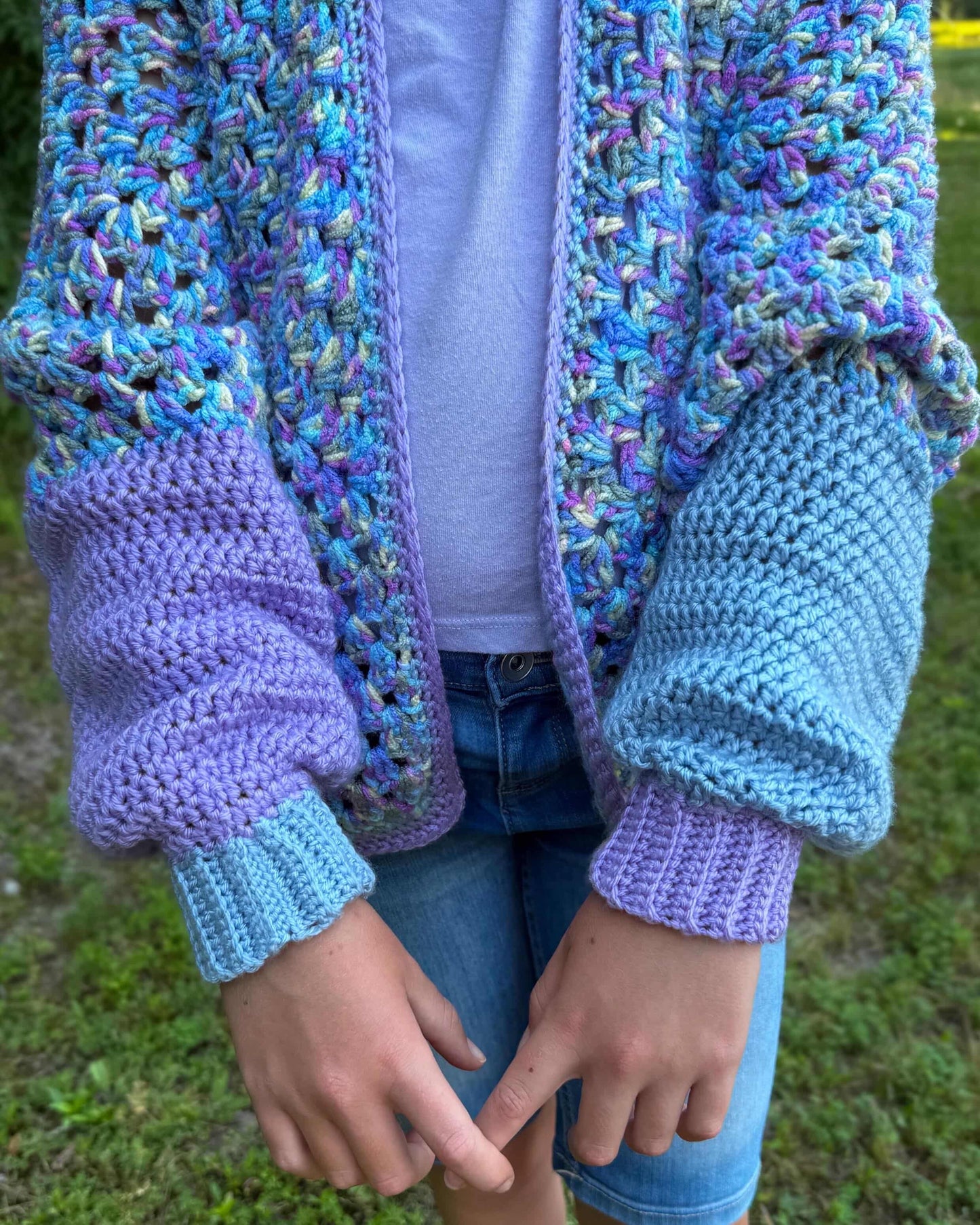 Children’s Mother’s Embrace Cardigan | Digital Pattern | With Video Tutorials |  Crochet Pattern PDF | Wearables | Kids Cardigan Pattern