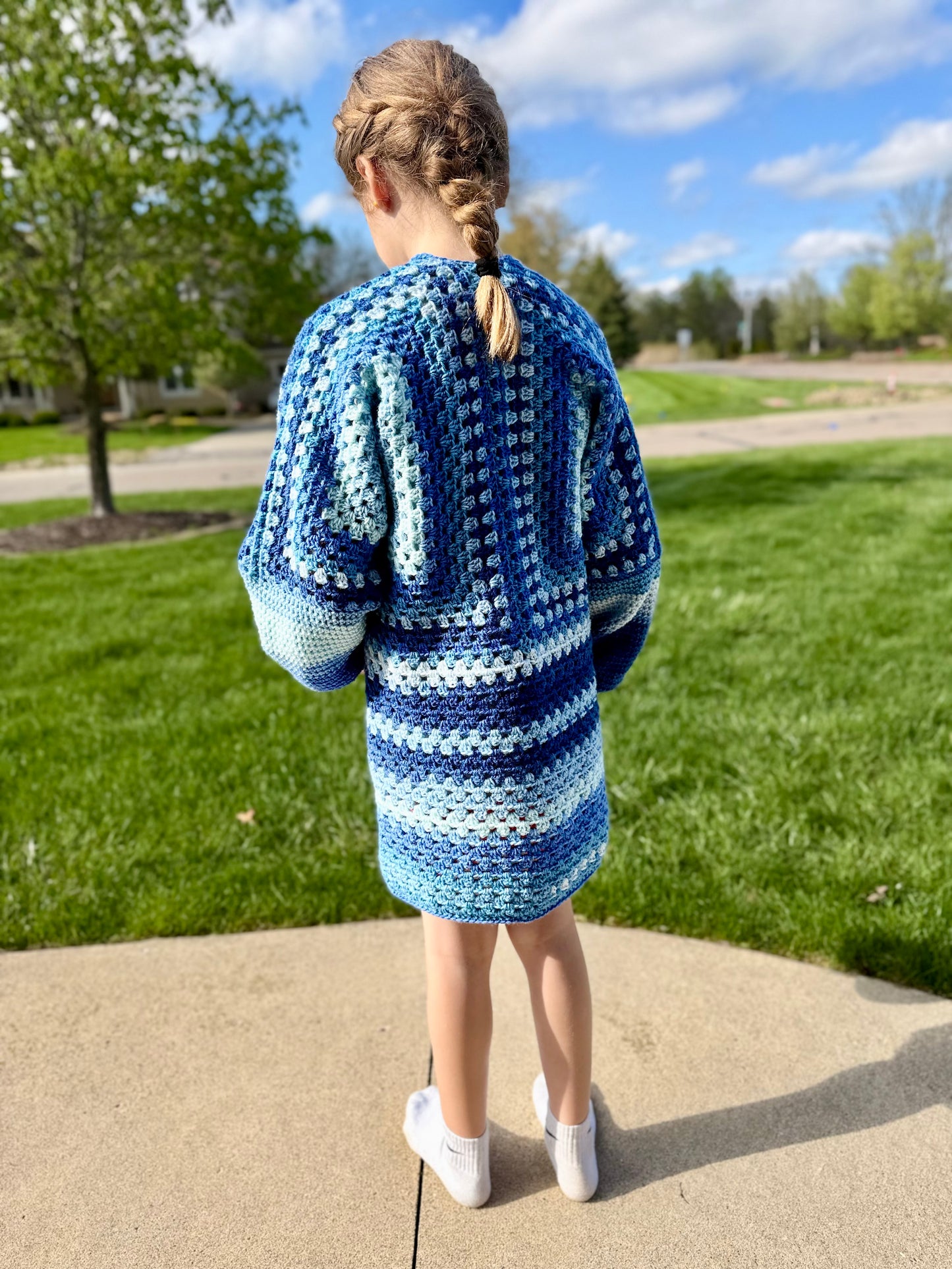 Children’s Mother’s Embrace Cardigan | Digital Pattern | With Video Tutorials |  Crochet Pattern PDF | Wearables | Kids Cardigan Pattern