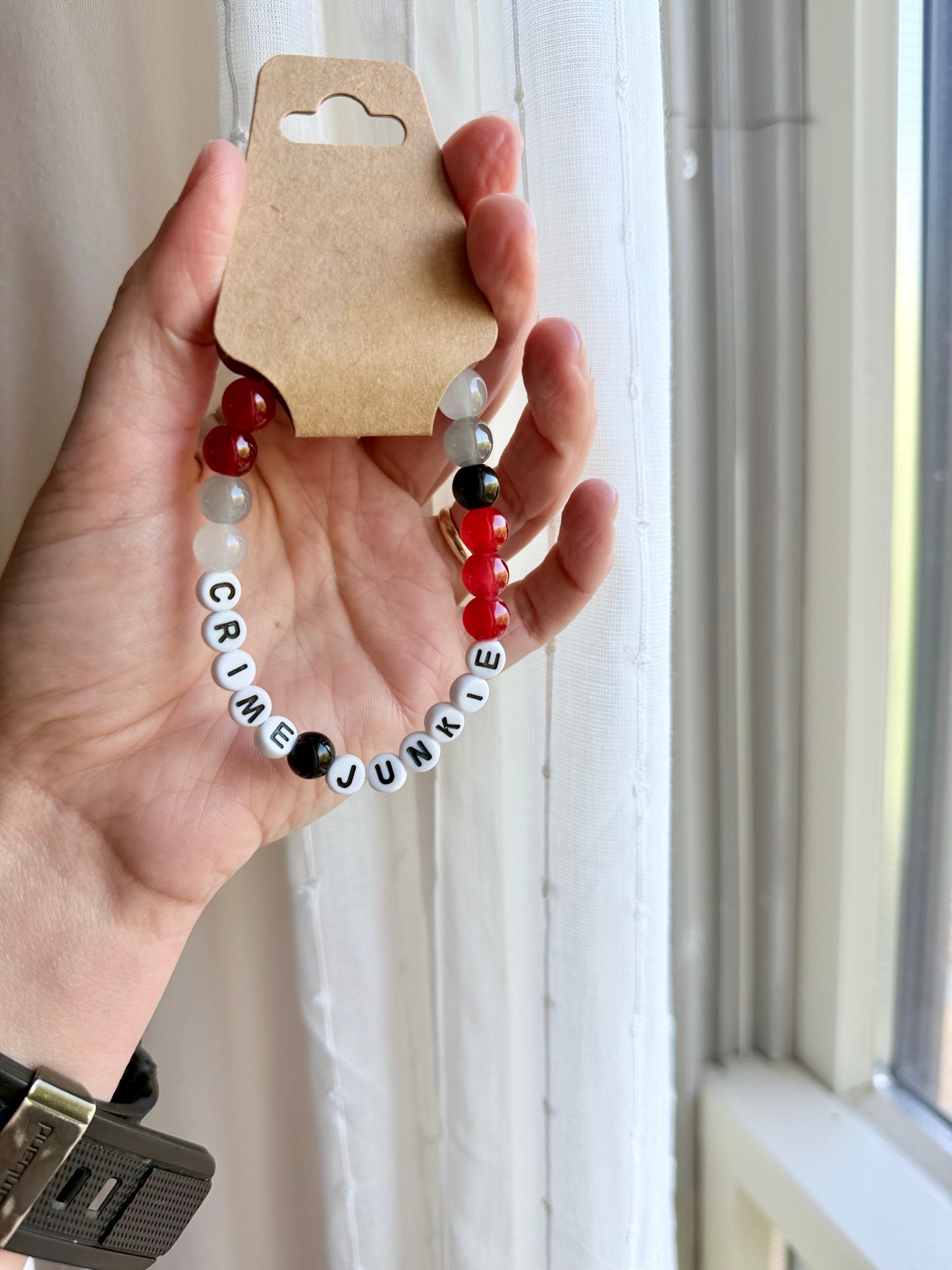 Daily Affirmations Beaded Bracelets | Inspirational Bracelets | Identity Bracelet | Lover of Bracelet | Beaded Bracelet