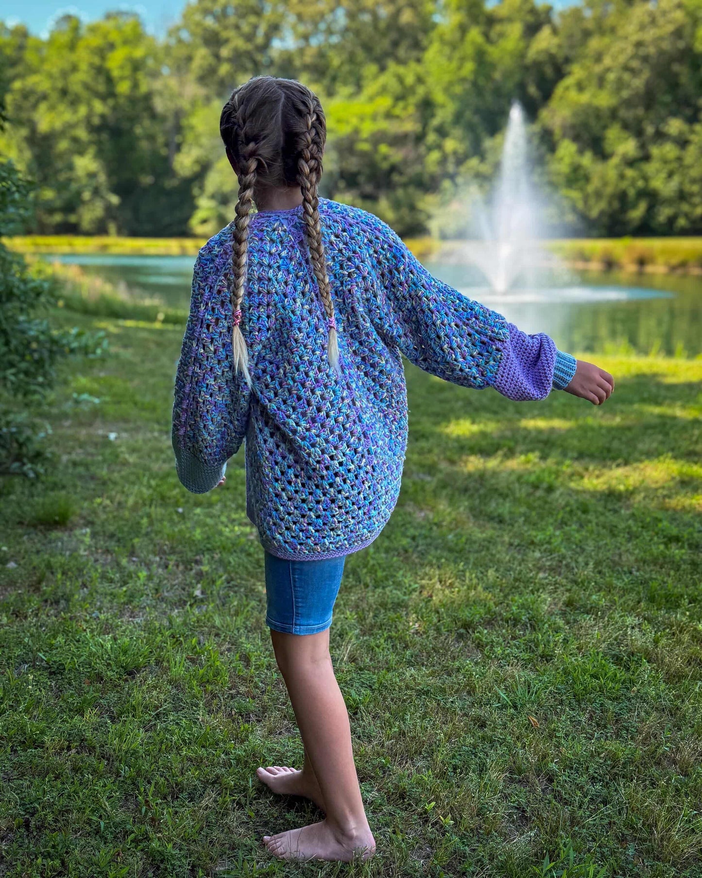 Children’s Mother’s Embrace Cardigan | Digital Pattern | With Video Tutorials |  Crochet Pattern PDF | Wearables | Kids Cardigan Pattern