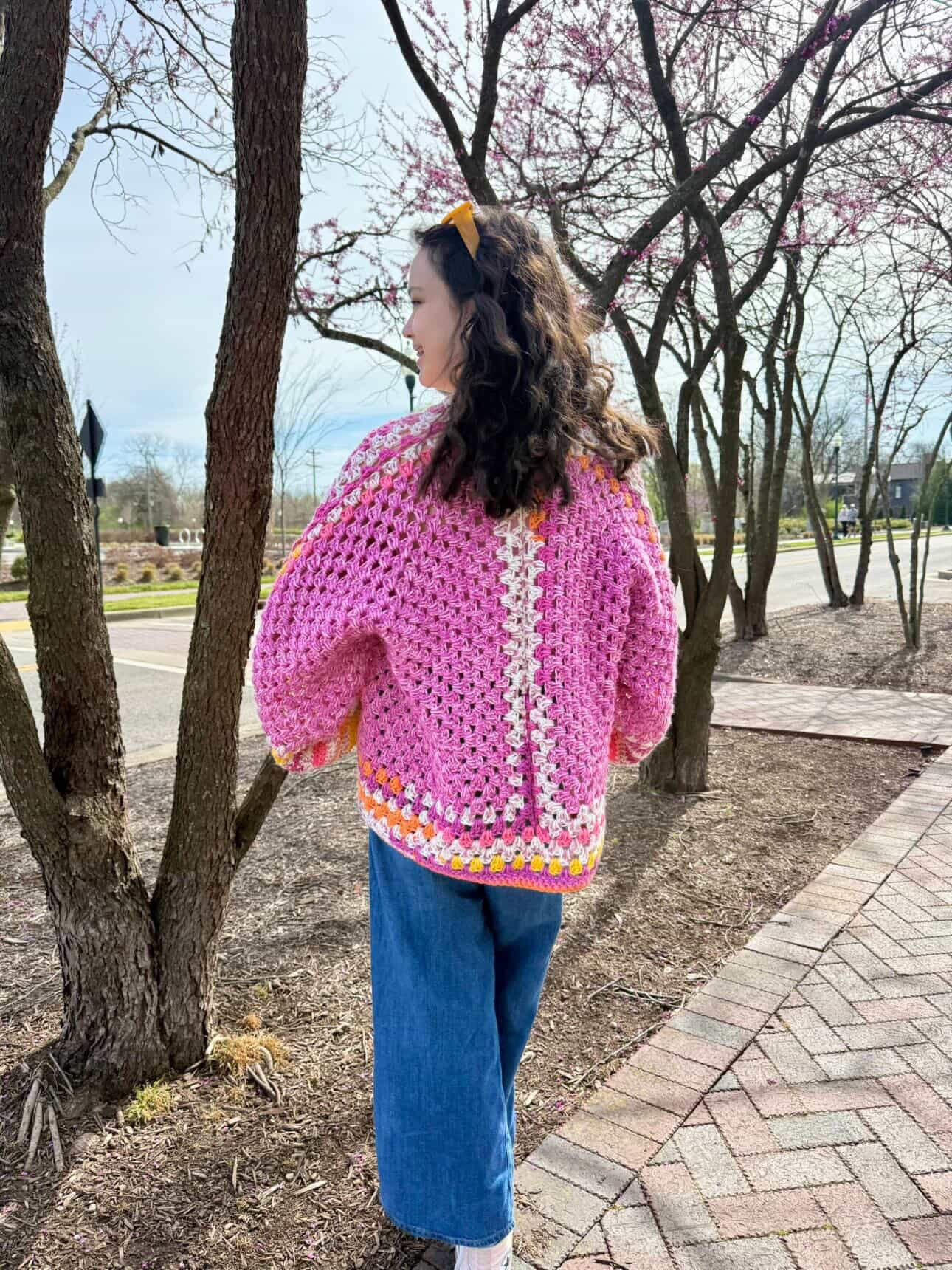 Adult Mother's Embrace Cardigan Digital Crochet Pattern