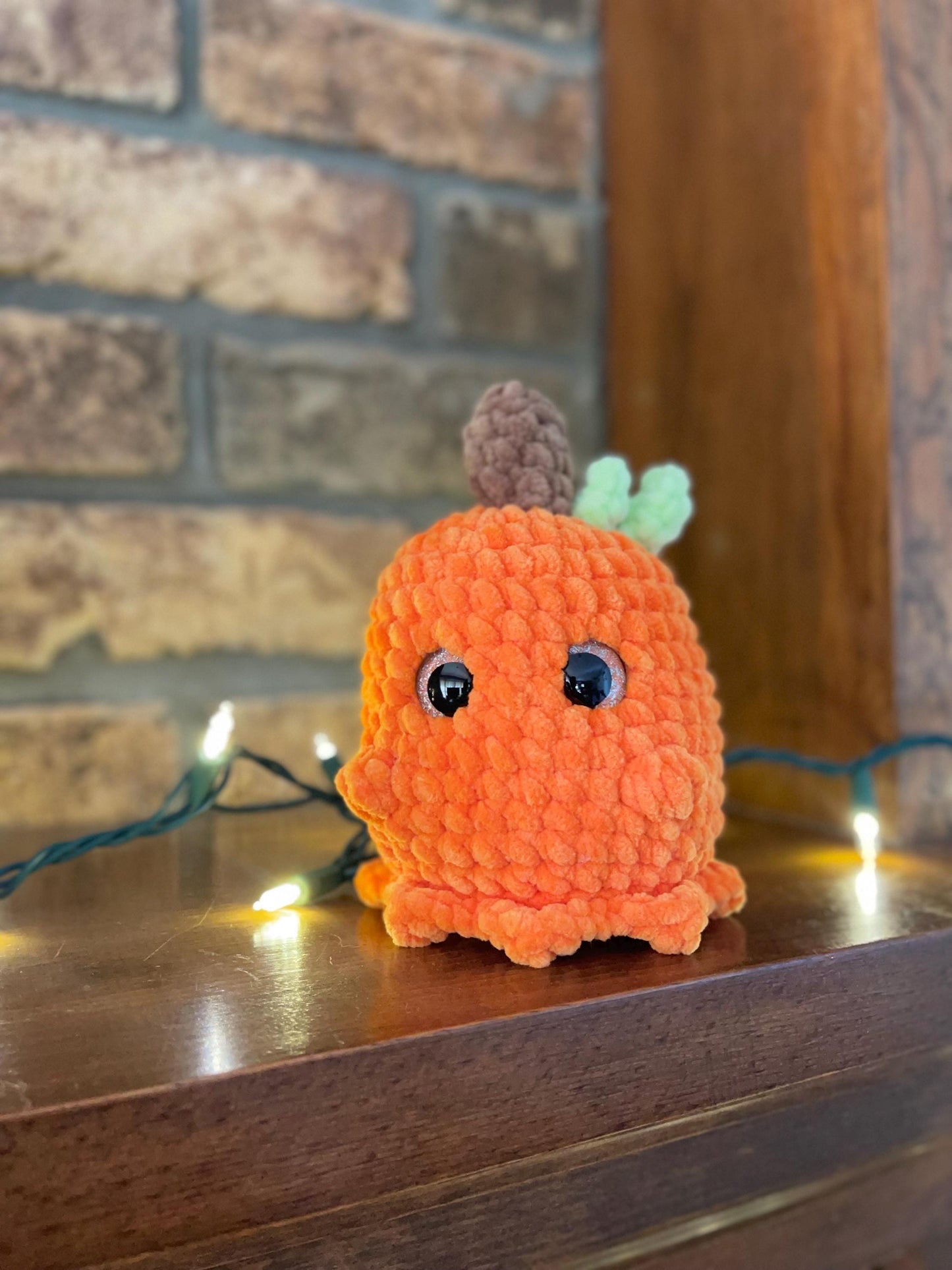 CUSTOM Halloween Handmade Crochet Amigurumi Stuffed Ghost Plushie