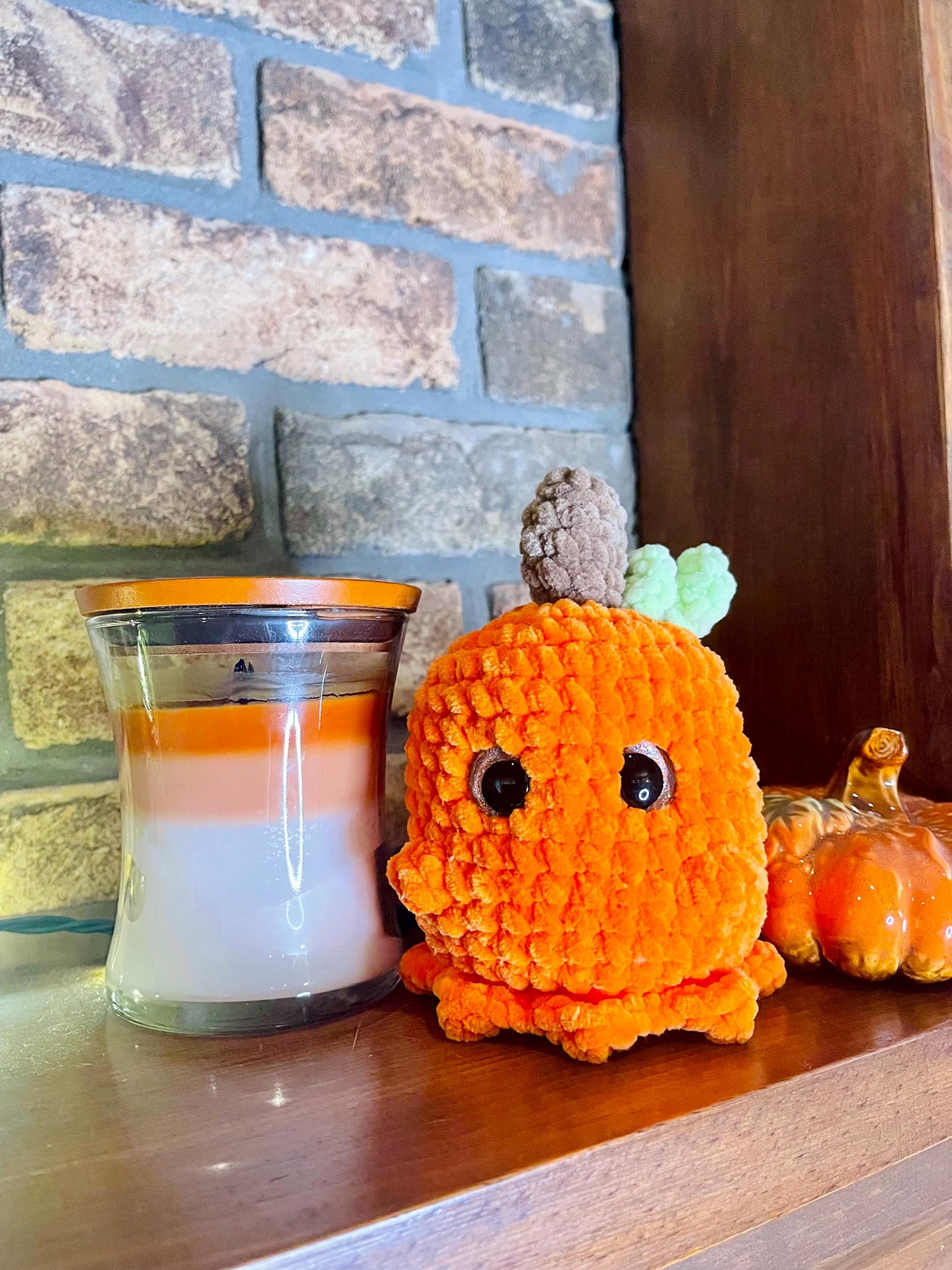 CUSTOM Halloween Handmade Crochet Amigurumi Stuffed Ghost Plushie