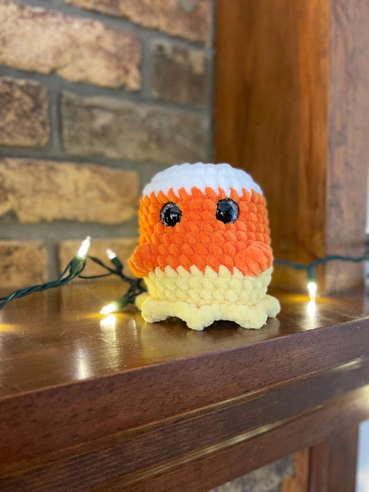 CUSTOM Halloween Handmade Crochet Amigurumi Stuffed Ghost Plushie