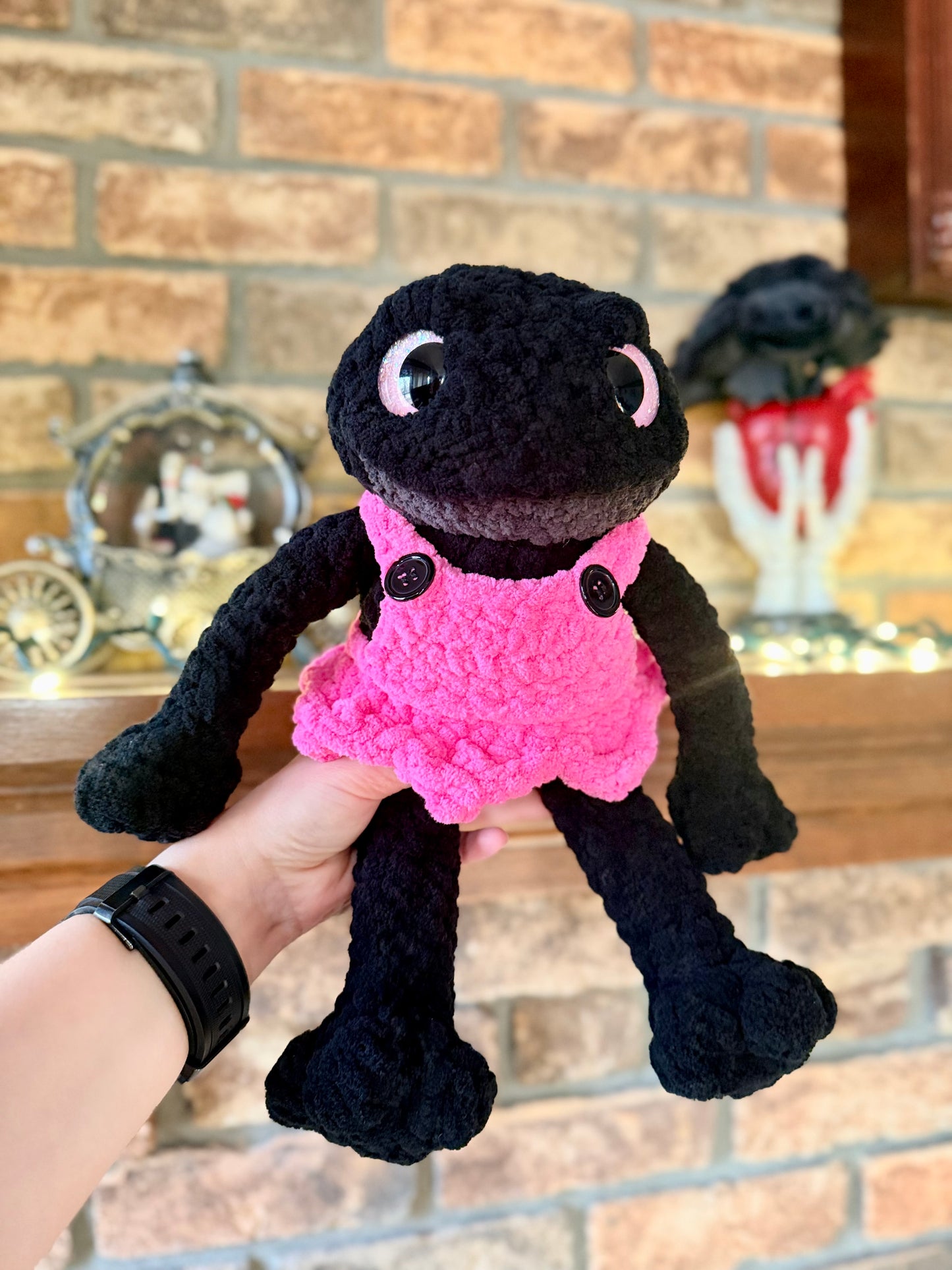 Frankie the Frog Plushie | Amigurumi