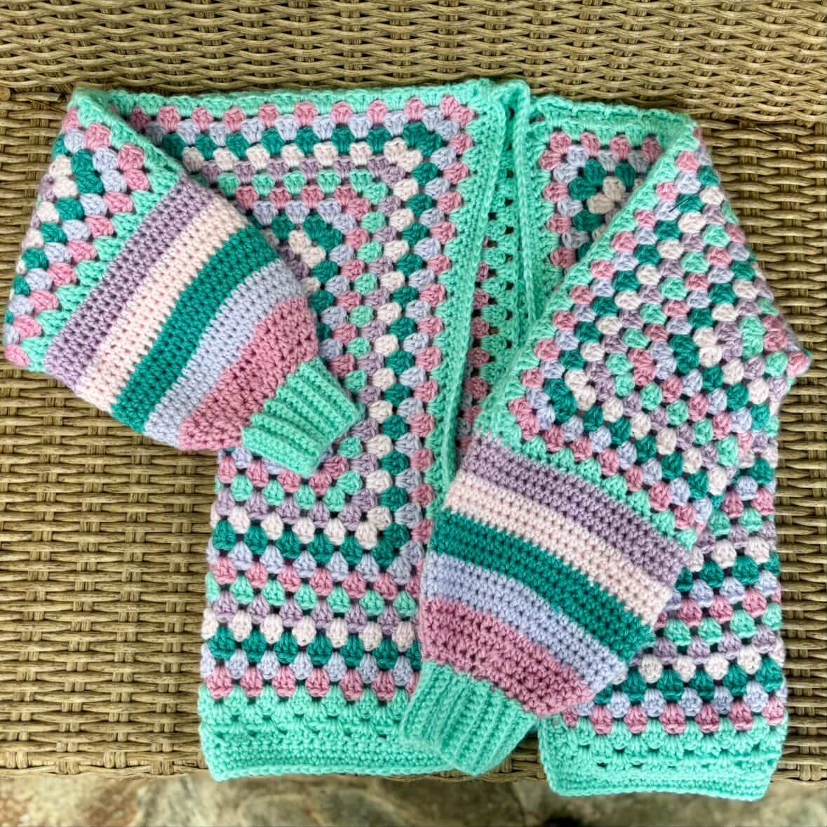 Children’s Mother’s Embrace Cardigan | Digital Pattern | With Video Tutorials |  Crochet Pattern PDF | Wearables | Kids Cardigan Pattern