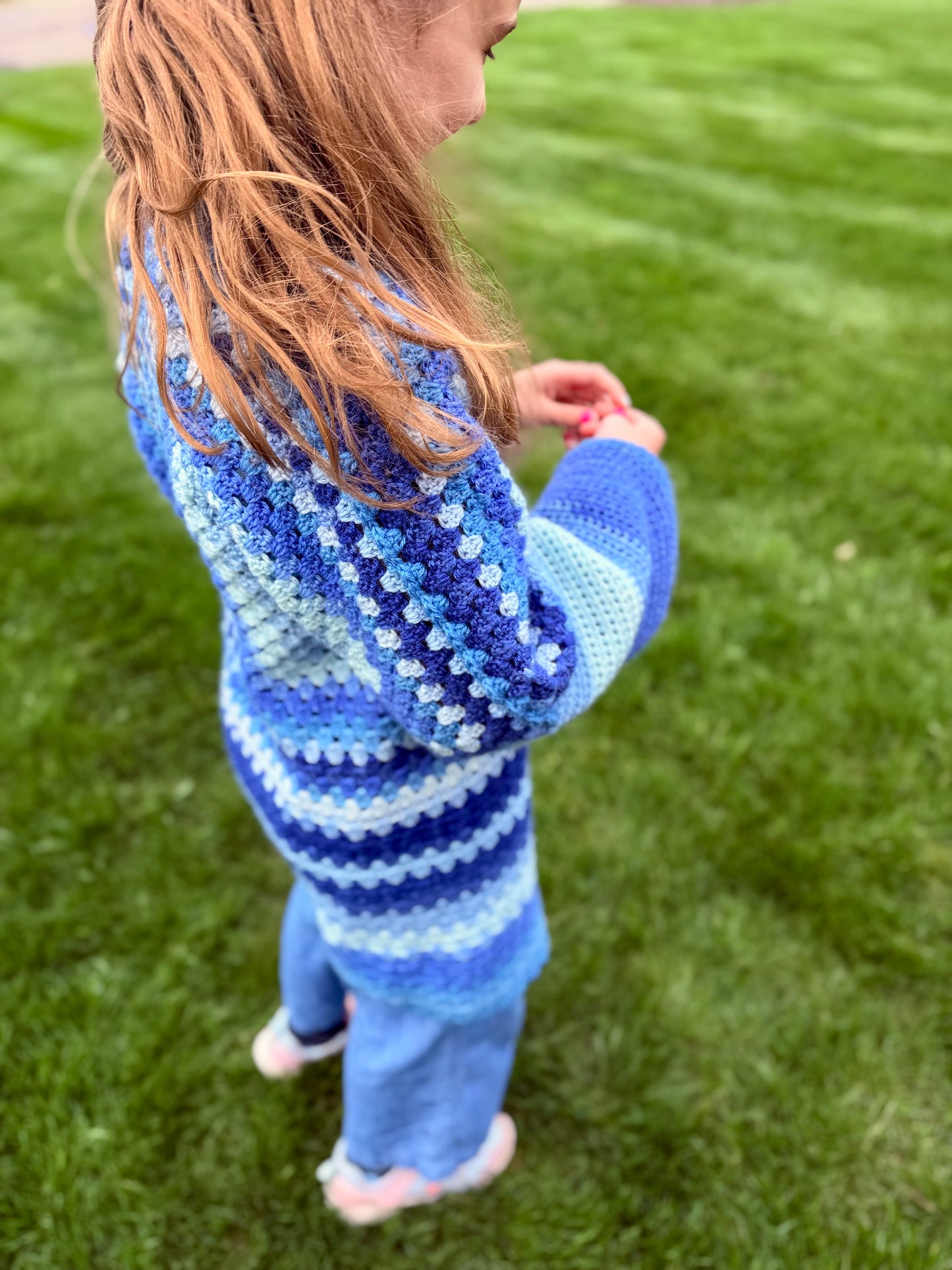 Children’s Mother’s Embrace Cardigan | Digital Pattern | With Video Tutorials |  Crochet Pattern PDF | Wearables | Kids Cardigan Pattern