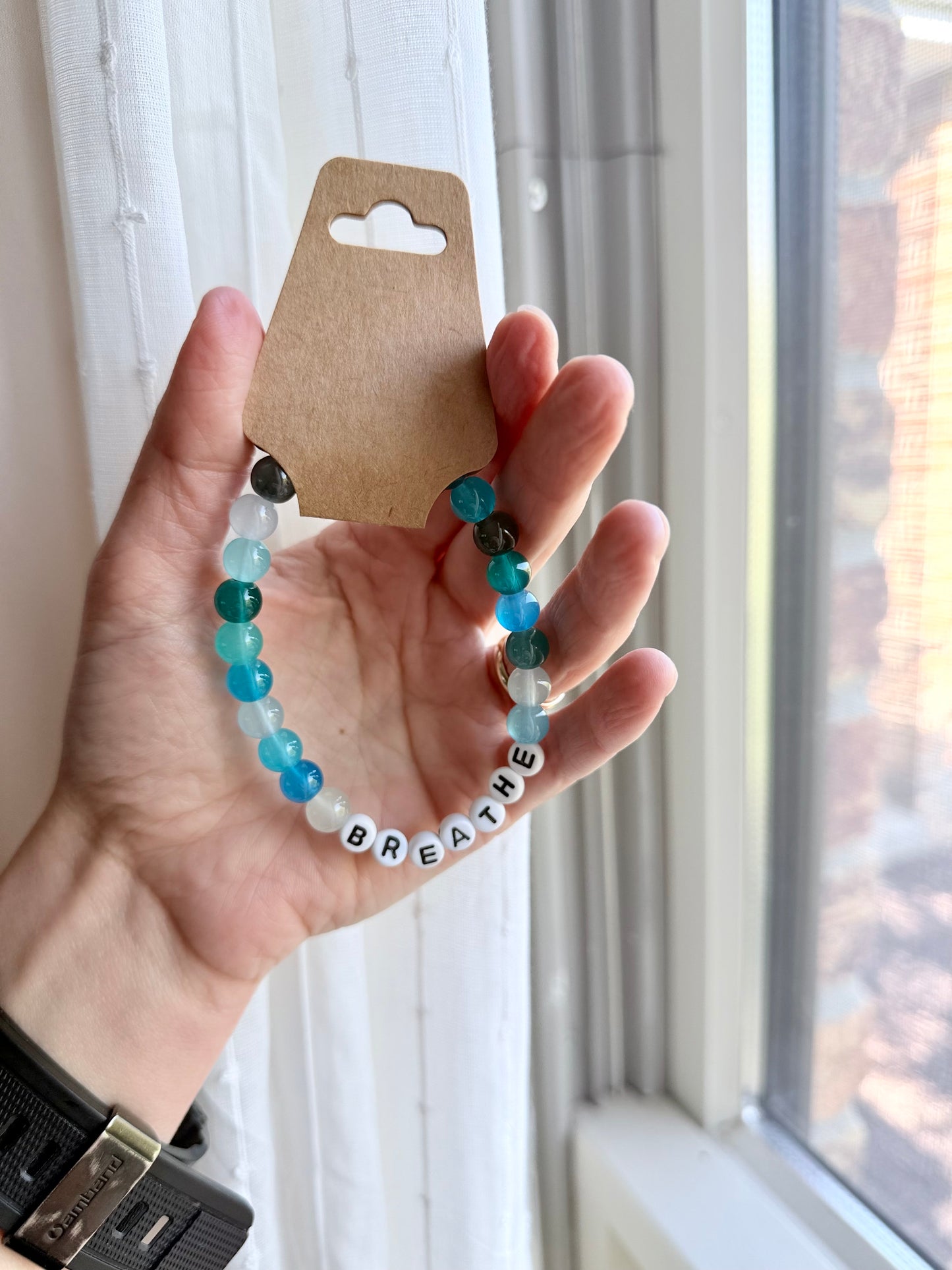Daily Affirmations Beaded Bracelets | Inspirational Bracelets | Identity Bracelet | Lover of Bracelet | Beaded Bracelet
