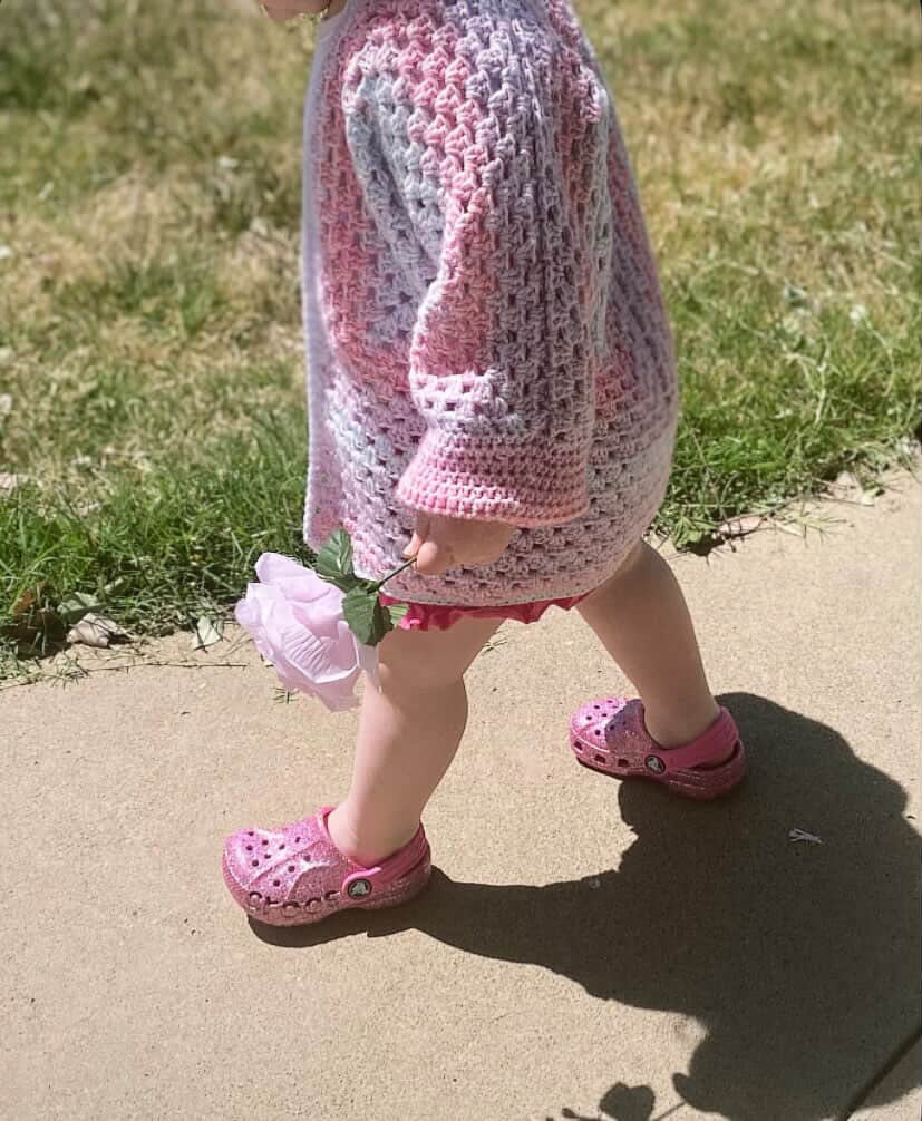 Children’s Mother’s Embrace Cardigan | Digital Pattern | With Video Tutorials |  Crochet Pattern PDF | Wearables | Kids Cardigan Pattern