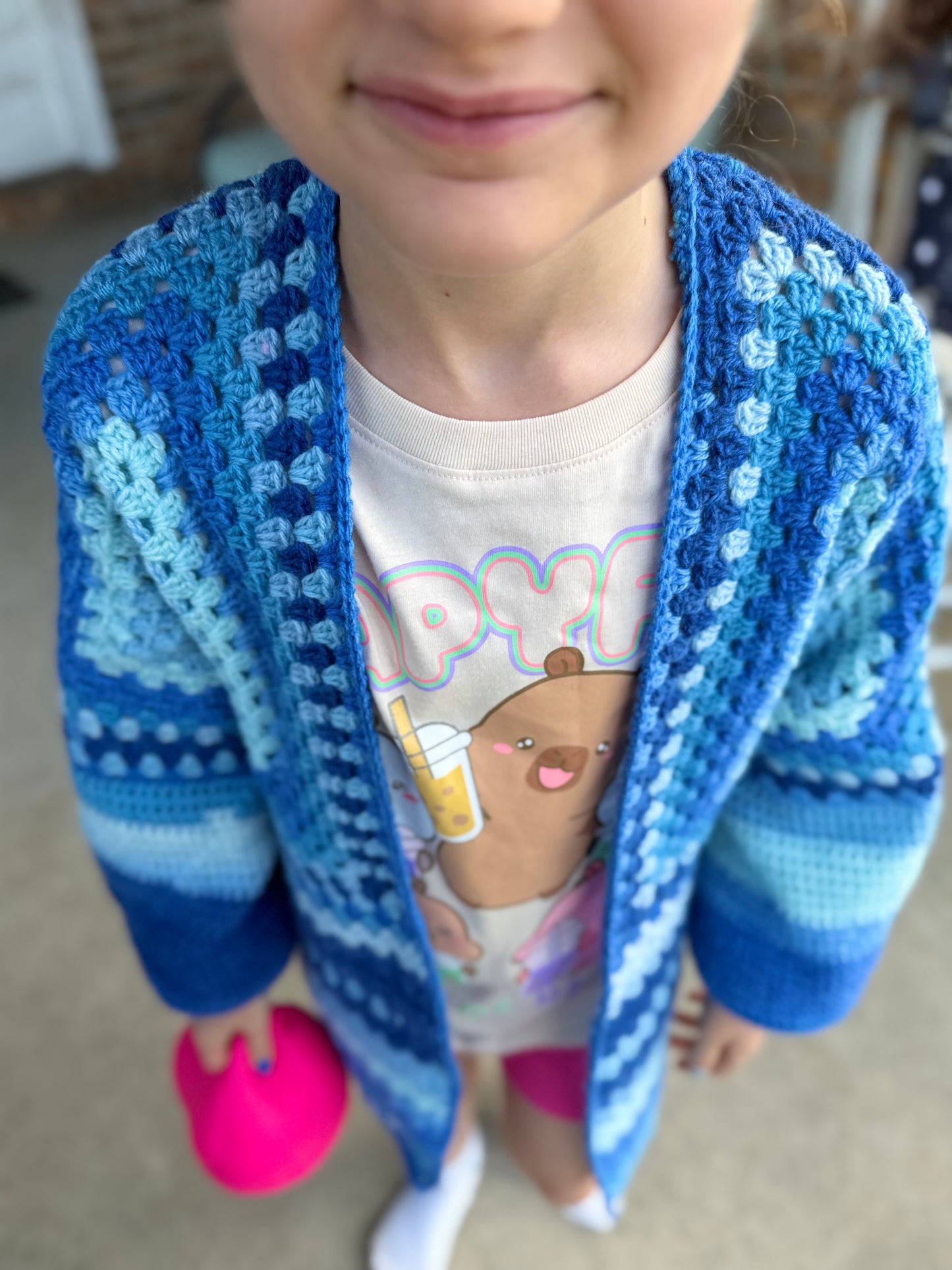 Children’s Mother’s Embrace Cardigan | Digital Pattern | With Video Tutorials |  Crochet Pattern PDF | Wearables | Kids Cardigan Pattern