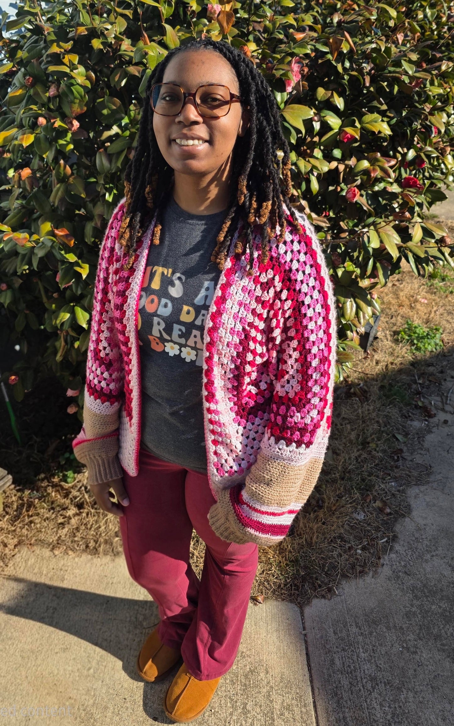 Adult Mother's Embrace Cardigan Digital Crochet Pattern