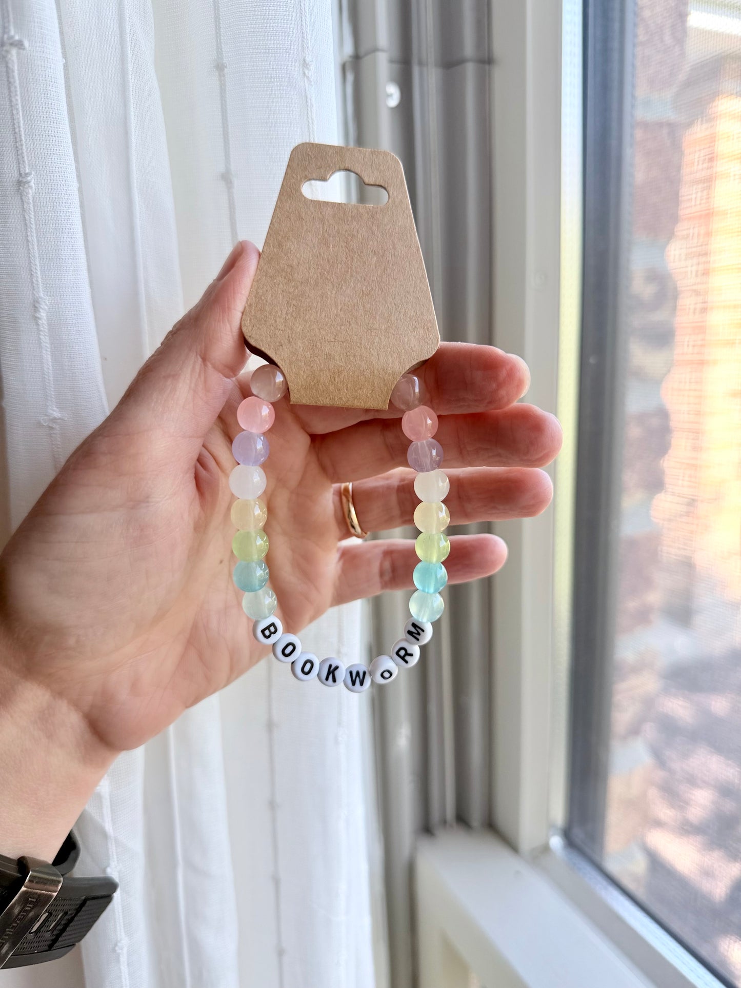 Daily Affirmations Beaded Bracelets | Inspirational Bracelets | Identity Bracelet | Lover of Bracelet | Beaded Bracelet