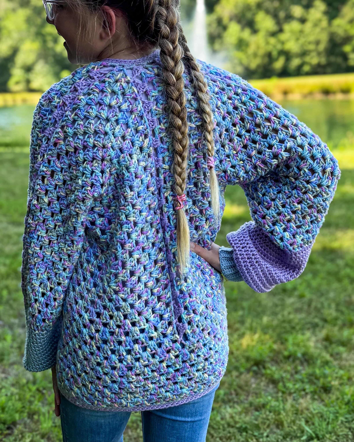 Children’s Mother’s Embrace Cardigan | Digital Pattern | With Video Tutorials |  Crochet Pattern PDF | Wearables | Kids Cardigan Pattern