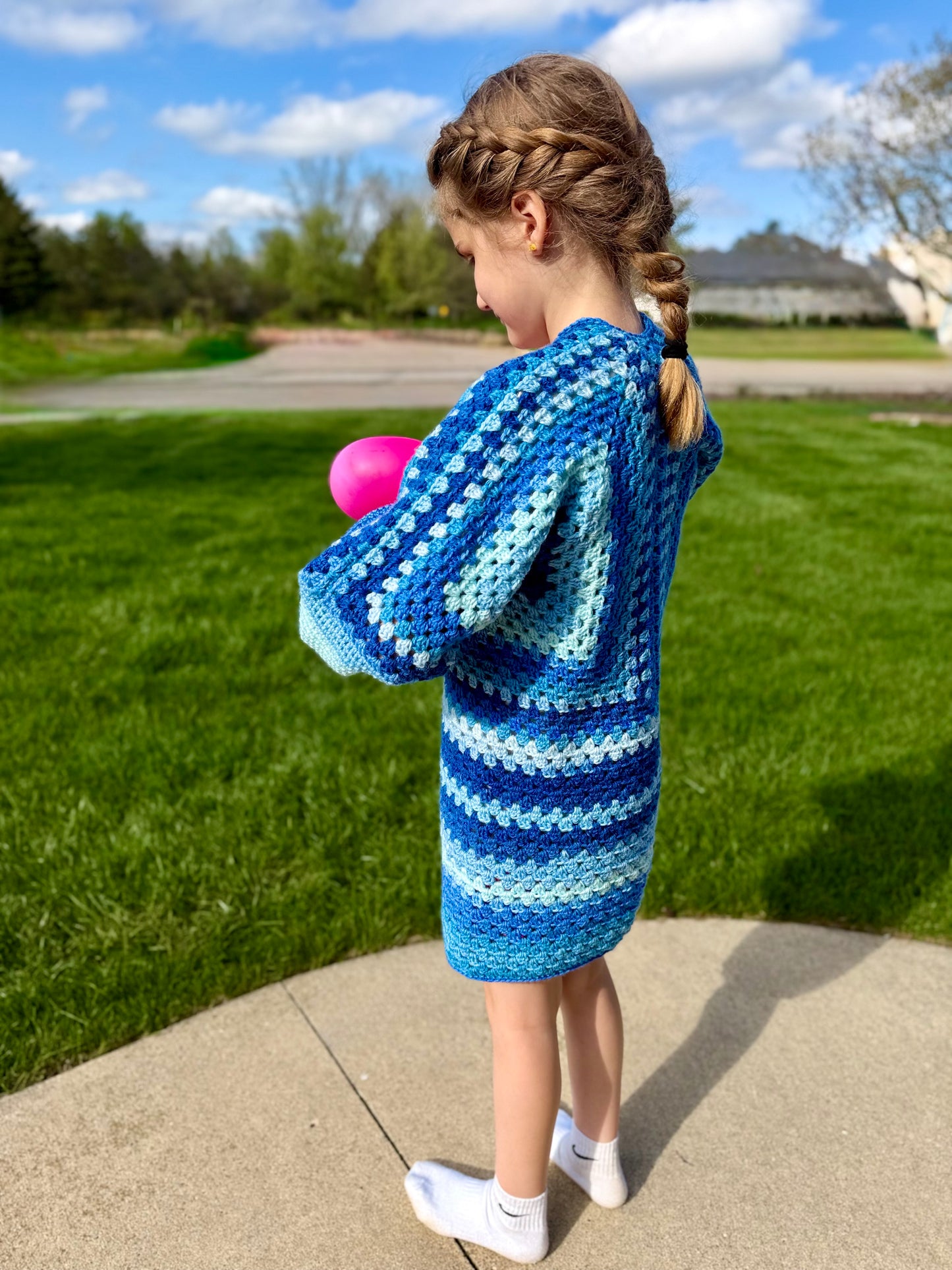 Children’s Mother’s Embrace Cardigan | Digital Pattern | With Video Tutorials |  Crochet Pattern PDF | Wearables | Kids Cardigan Pattern