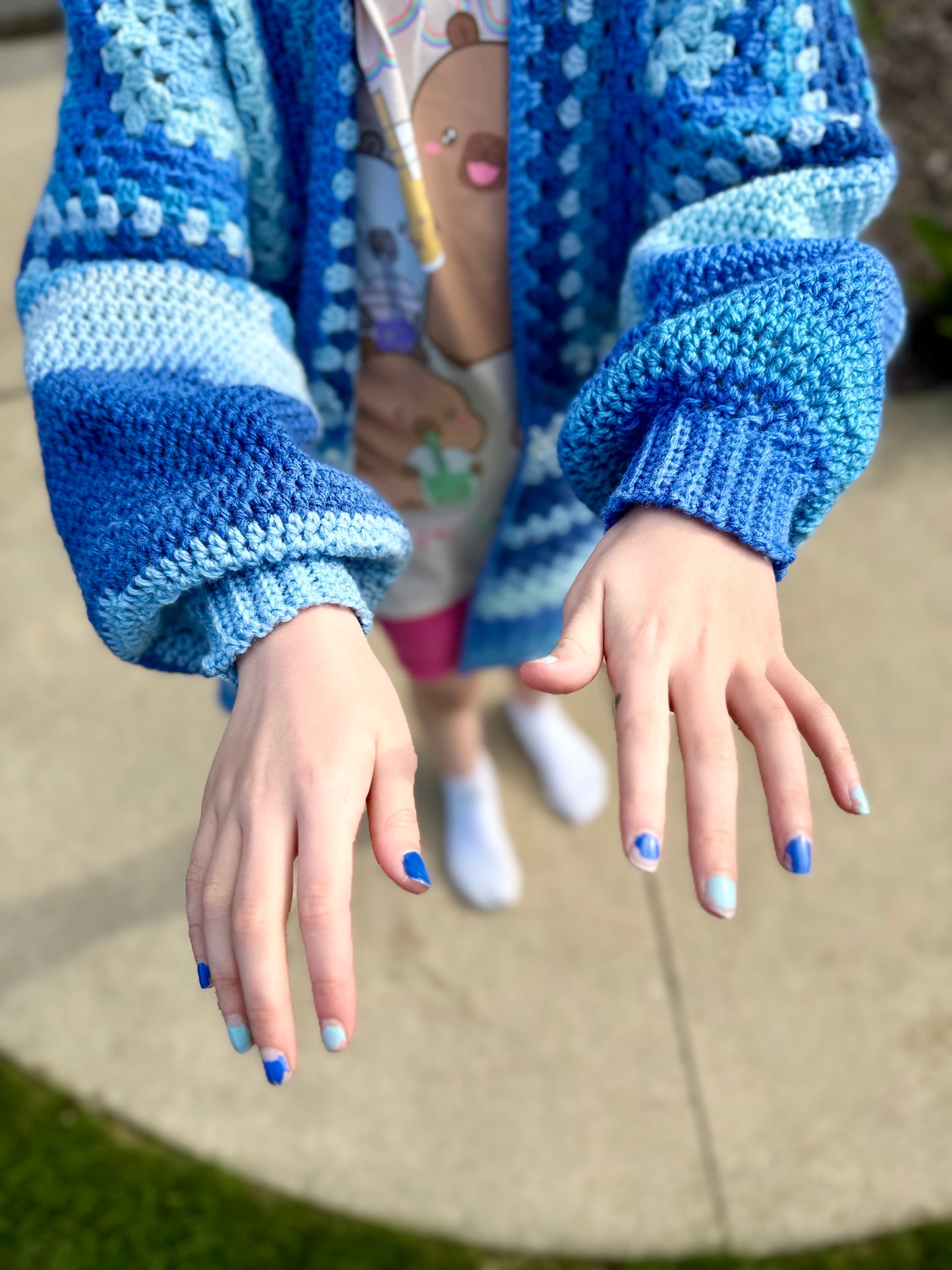 Children’s Mother’s Embrace Cardigan | Digital Pattern | With Video Tutorials |  Crochet Pattern PDF | Wearables | Kids Cardigan Pattern