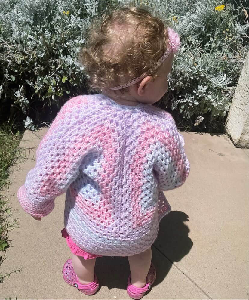 Children’s Mother’s Embrace Cardigan | Digital Pattern | With Video Tutorials |  Crochet Pattern PDF | Wearables | Kids Cardigan Pattern
