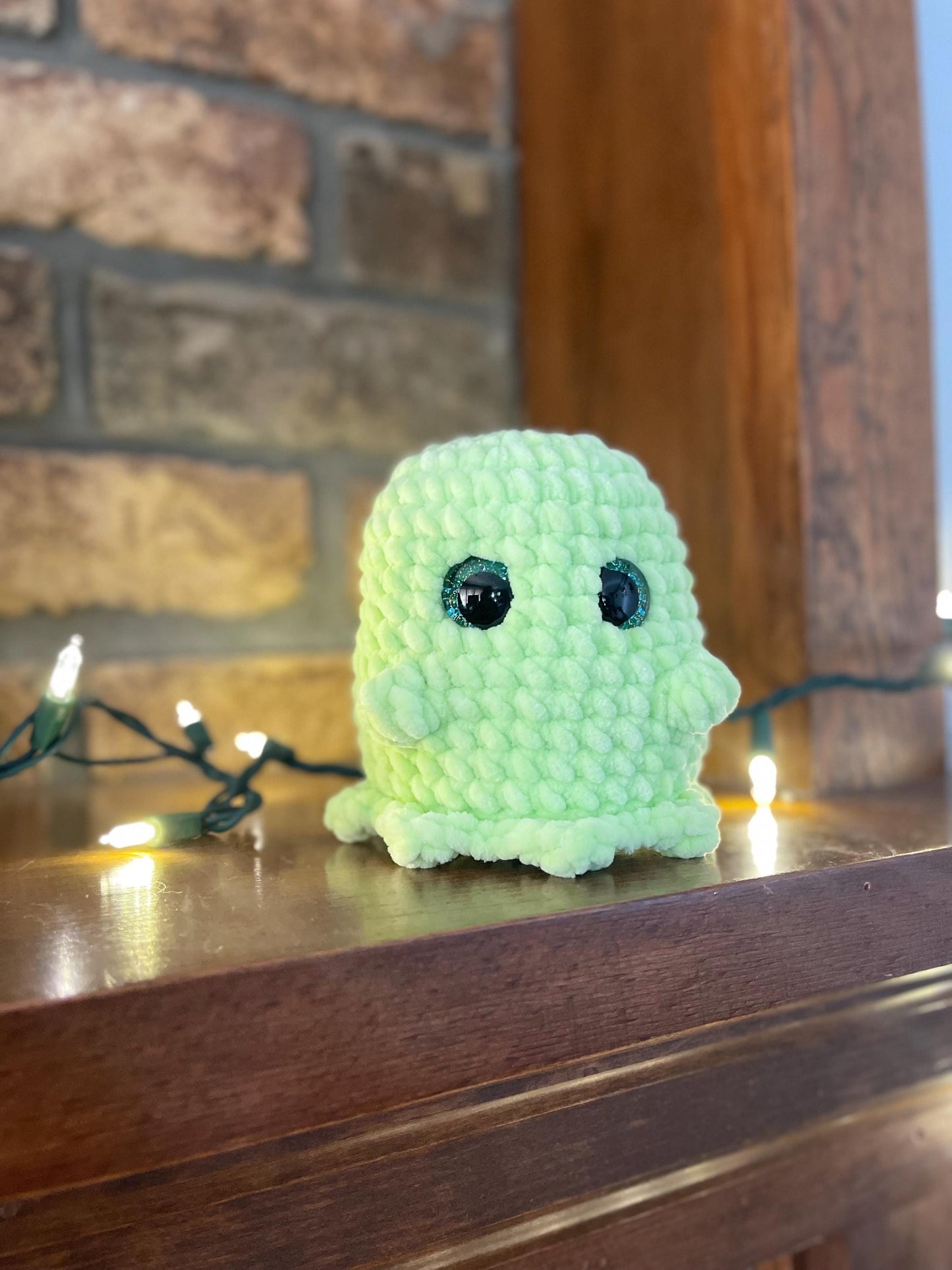 CUSTOM Halloween Handmade Crochet Amigurumi Stuffed Ghost Plushie